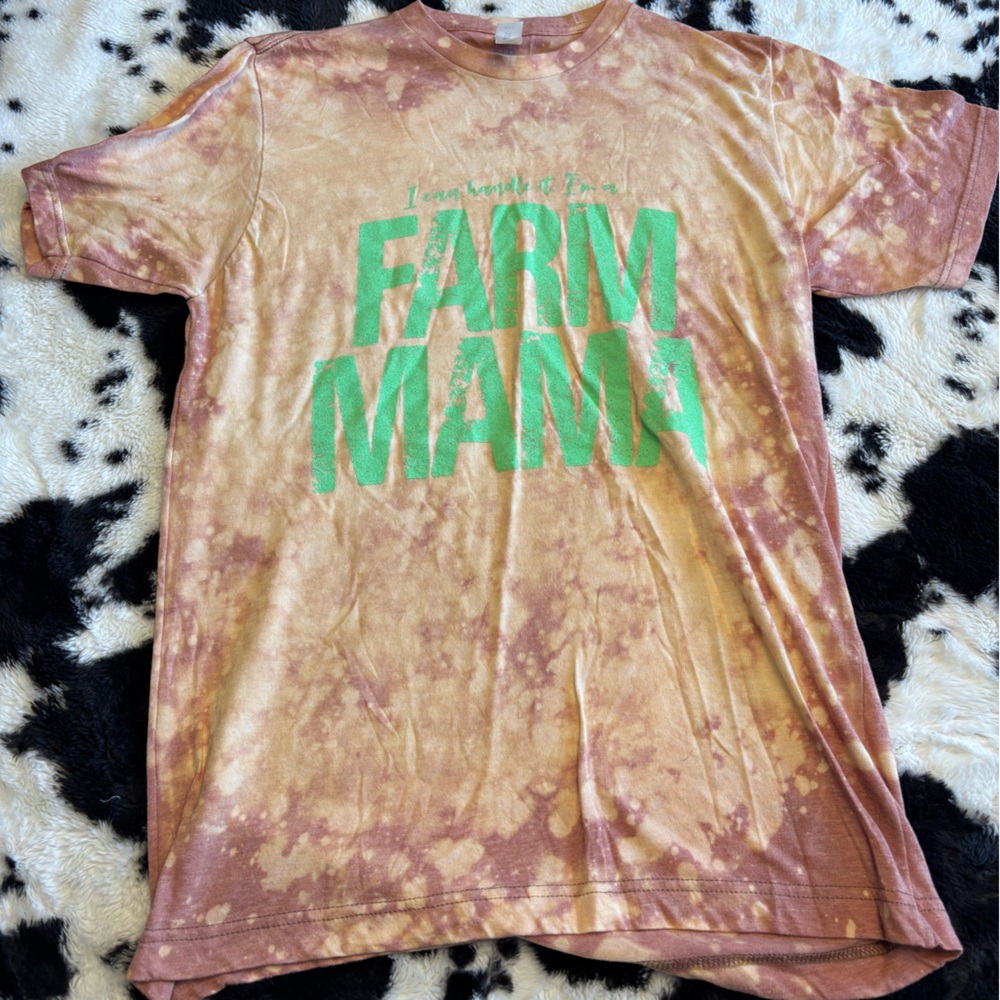 Farm mama t shirt